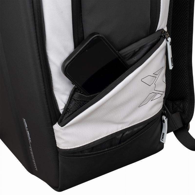 Mochila Nox AT10 Luxury Master Series Negro Blanco