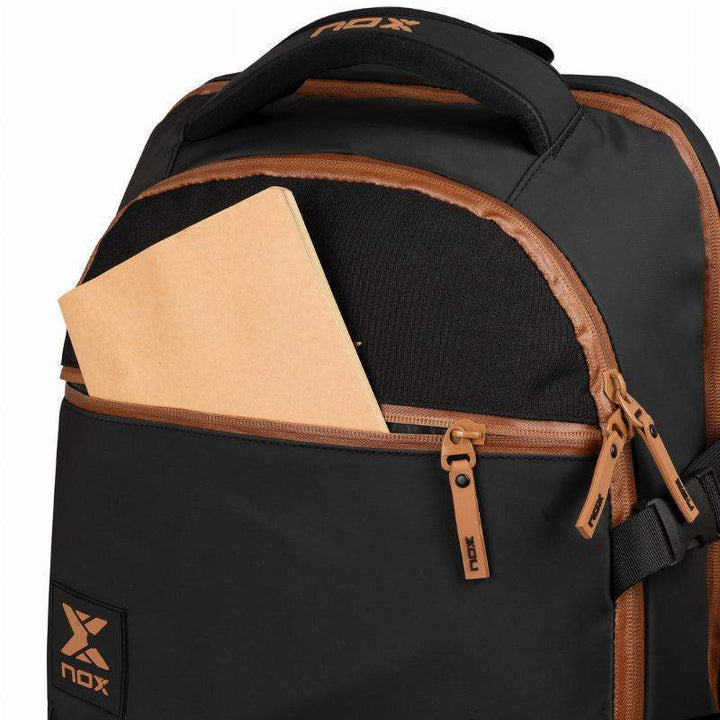 Nox AT10 Luxury Open Series Backpack Black Brown