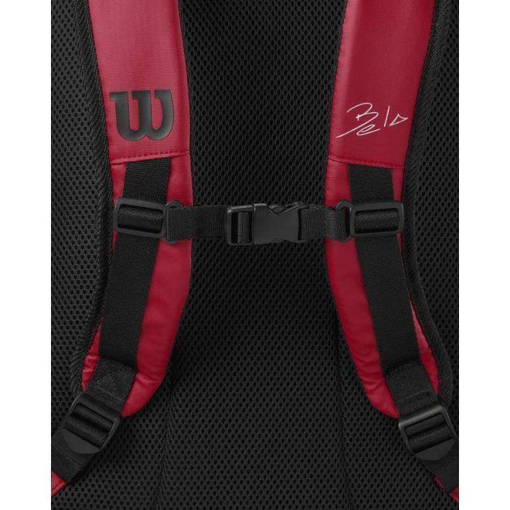 Wilson Bela DNA Super Tour Red Backpack