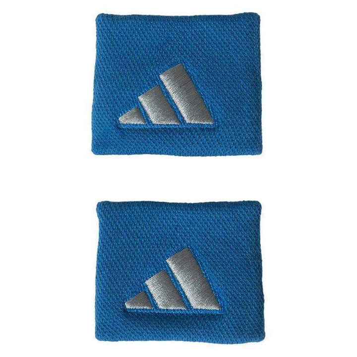 Short Adidas Wristbands Blue Gray 2 Units