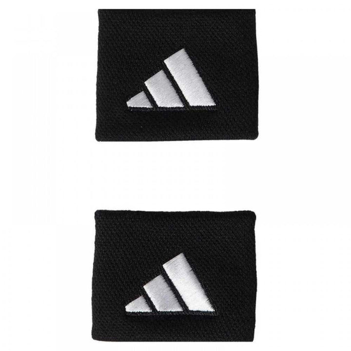 Short Adidas Wristbands Black White 2 Units