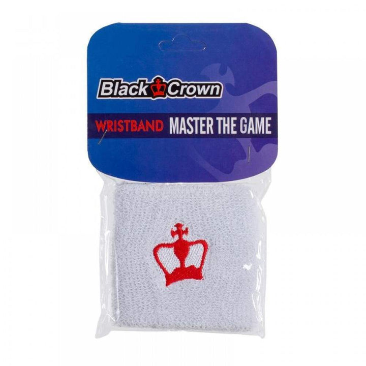 Munequeras Black Crown Corta Blanco 1 Unidad