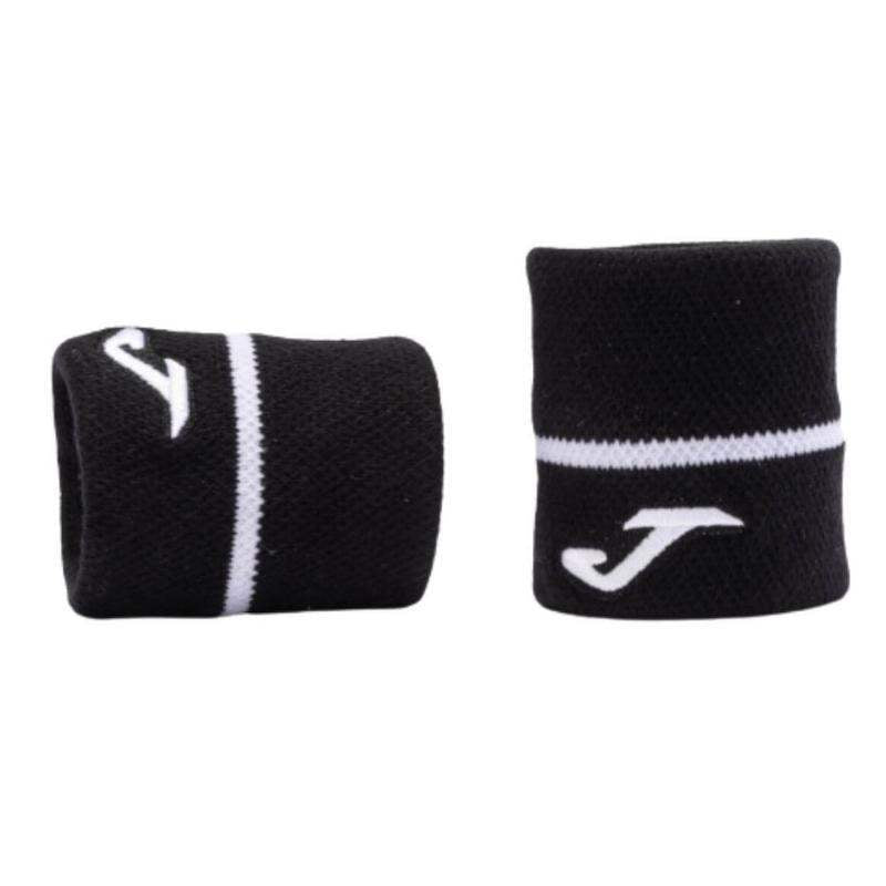 Joma Tournament Wristbands Black White 2 Units