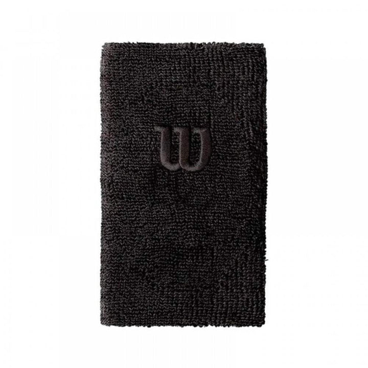 Wilson Black Wristbands 2 Units