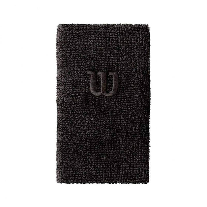 Wilson Black Wristbands 2 Units