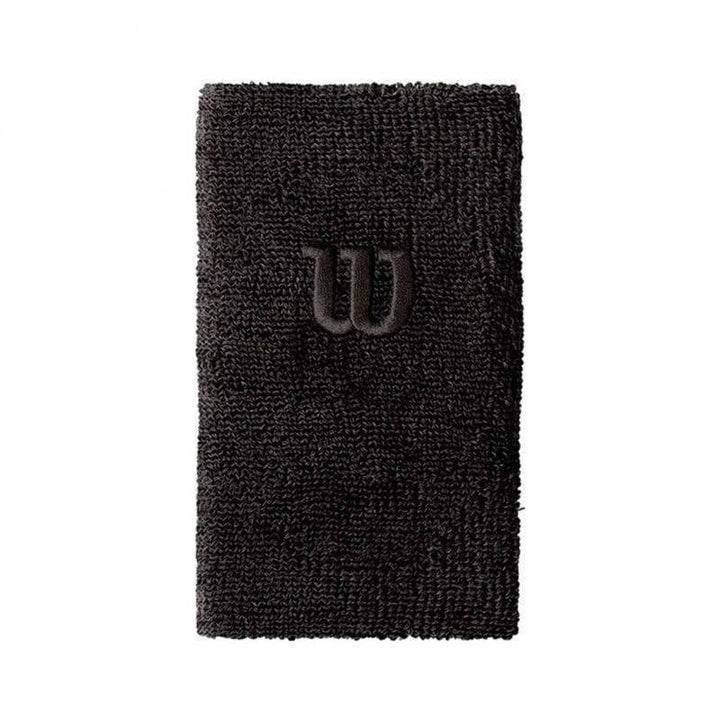 Wilson Black Wristbands 2 Units