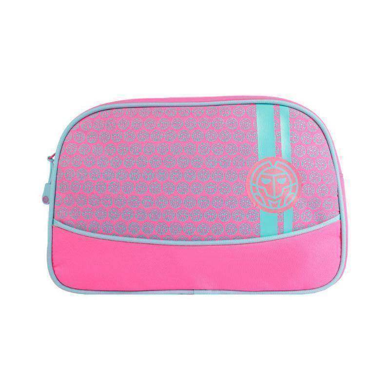 Bidi Badu Toiletry Bag Mint Pink Denim Bag