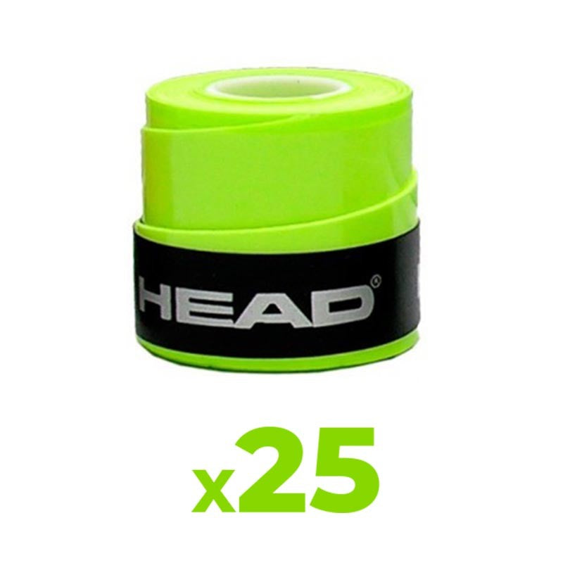 Overgrip Head Xtreme Soft Amarelo 25 Unidades