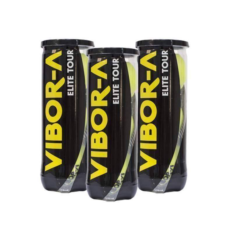 Pacote de 3 latas de bolas Vibora Elite Tour