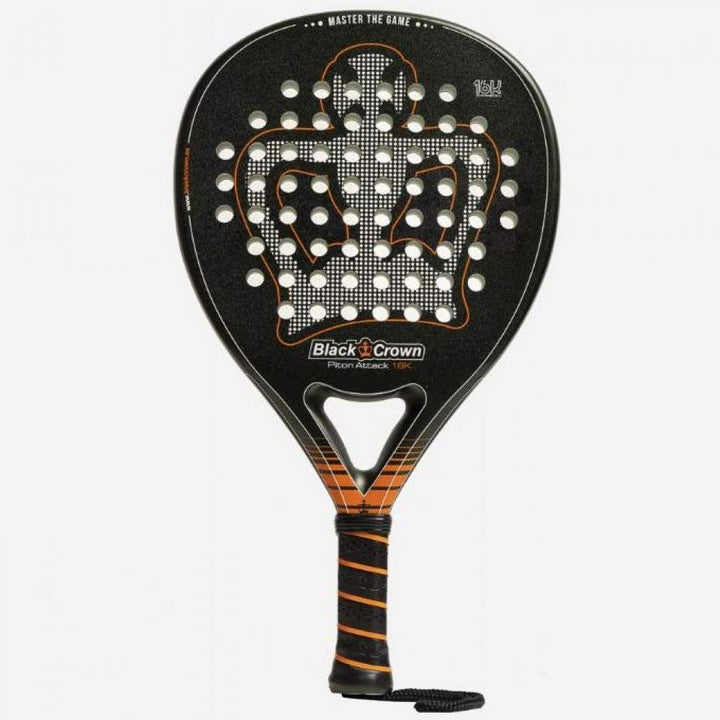 Black Crown Piton Attack 16K Racquet