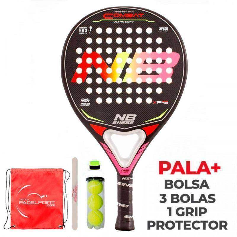 Pala Enebe Combat Naranja Amarillo Rosa