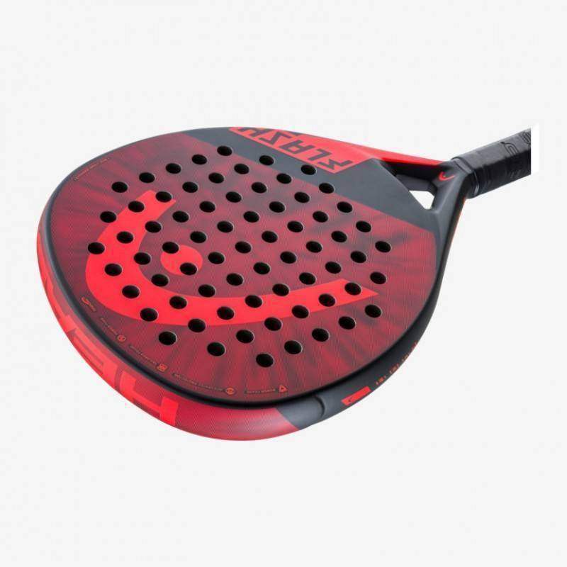 Pala Head Flash Rojo Negro 2023