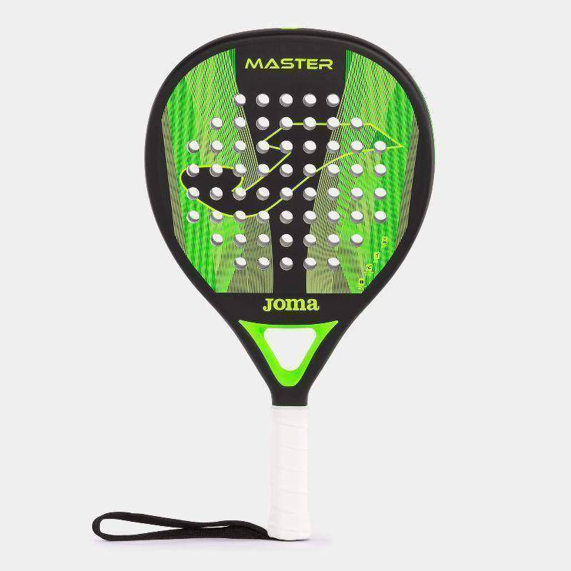 Joma Master Racquet Black Green Fluor
