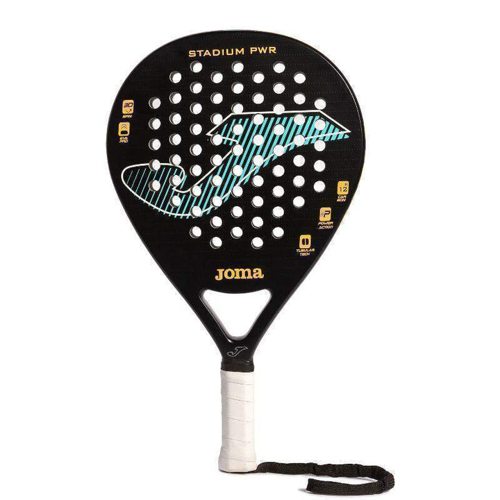 Joma Stadium Power Racquet Black Turquoise