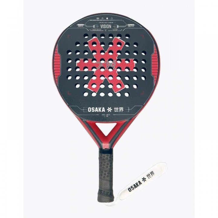 Osaka Vision Racquet Black Red