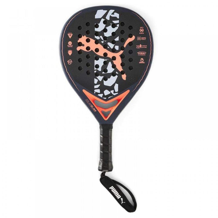 Puma Solar Blink PWR Navy Orange Racquet