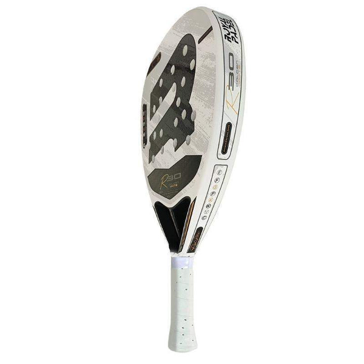 Pala Royal Padel R30 LTD Blanco Dorado 2025