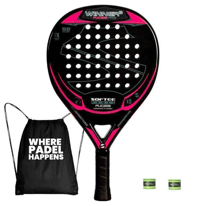 Softee Winner Pro Fuchsia Racquet