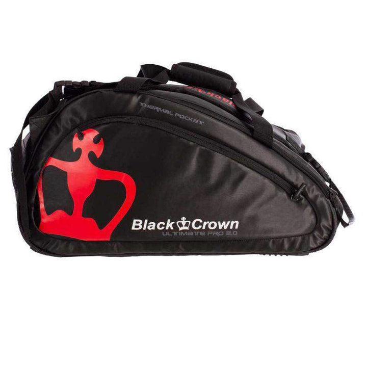 Black Crown Ultimate Pro 2.0 Padel Bag Black Red