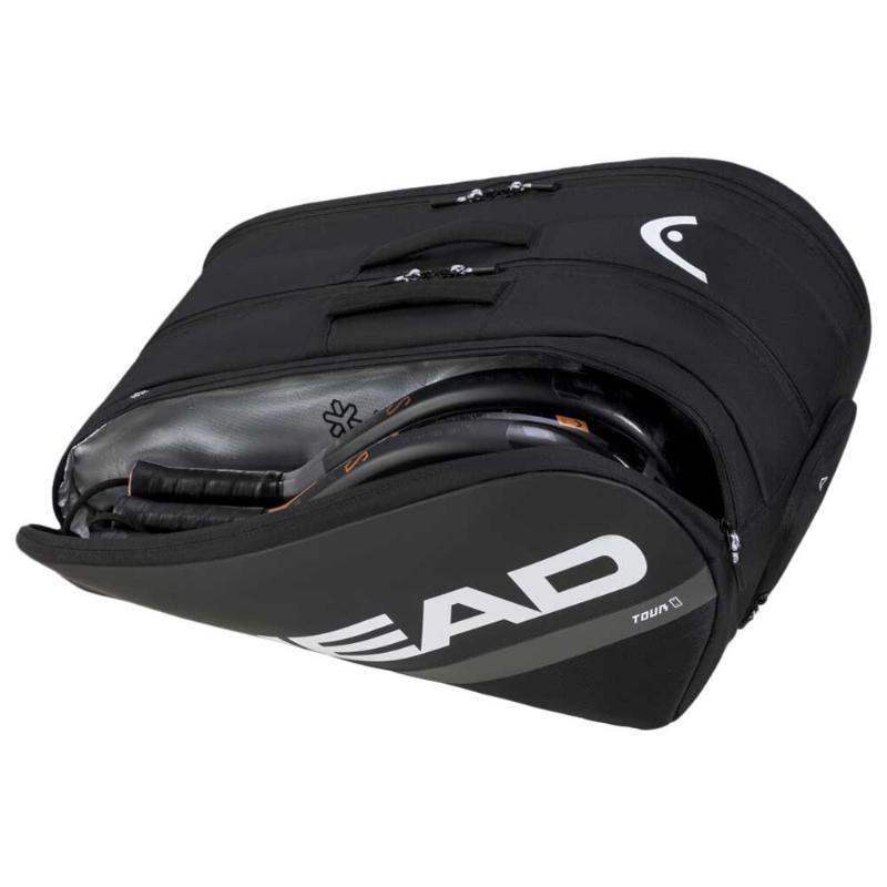 Head Tour Padel L Black White Racquet Bag