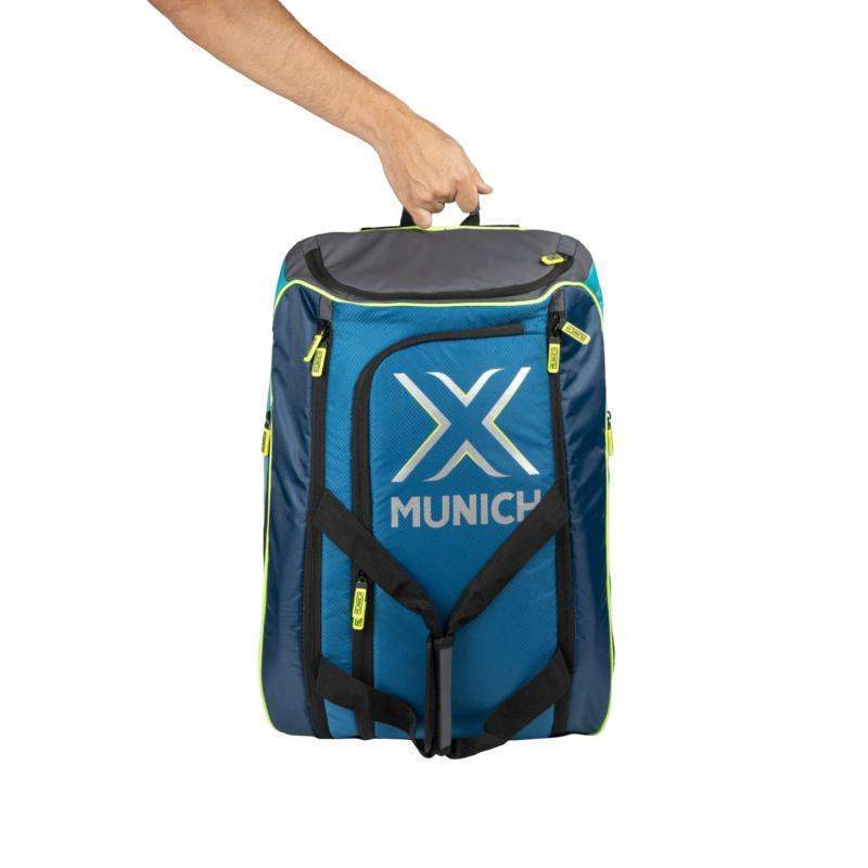 Munich Basic Training Padel Bag Lime Blue Fluor