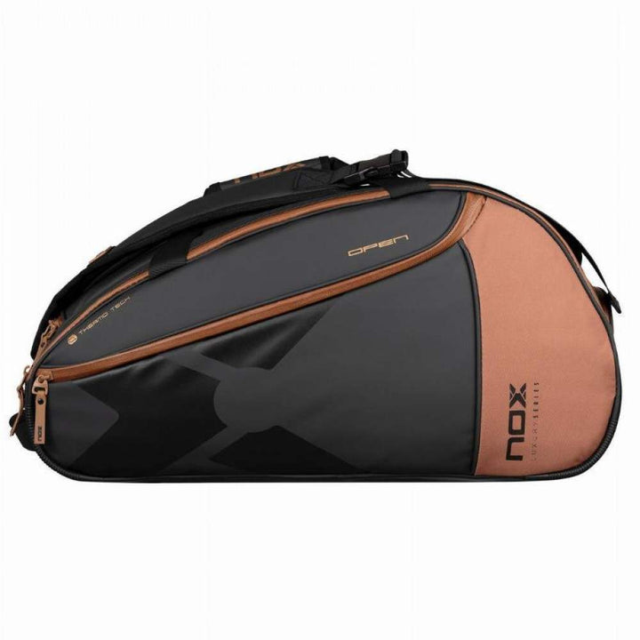 Nox AT10 Luxury Open Series Black Brown Padel Bag