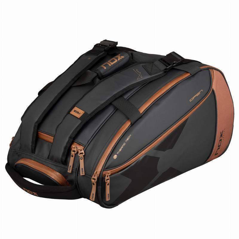 Nox AT10 Luxury Open Series Black Brown Padel Bag