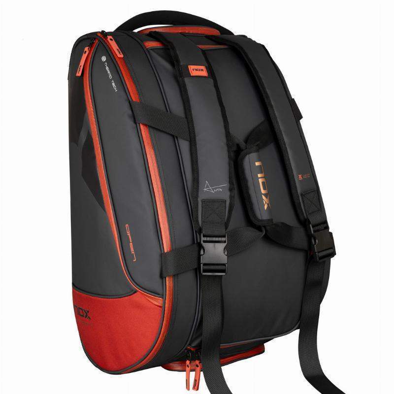 Nox AT10 Luxury Open Series Black Red Padel Bag