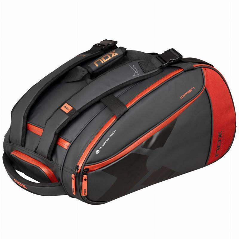 Nox AT10 Luxury Open Series Black Red Padel Bag