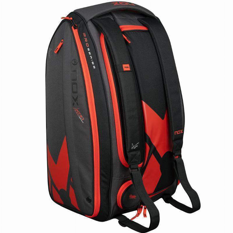 Saco Padel Nox AT10 XXL Preto Vermelho