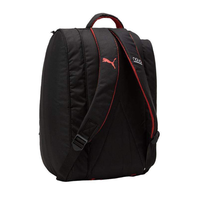 Puma Nova Elite Black Red Racquet Bag