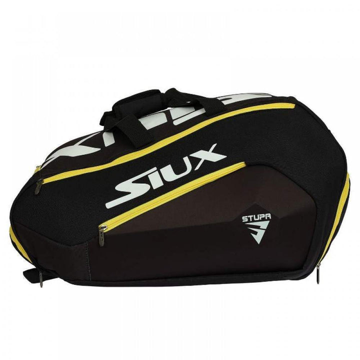 Saco Padel Siux Stupa Electra Preto Amarelo