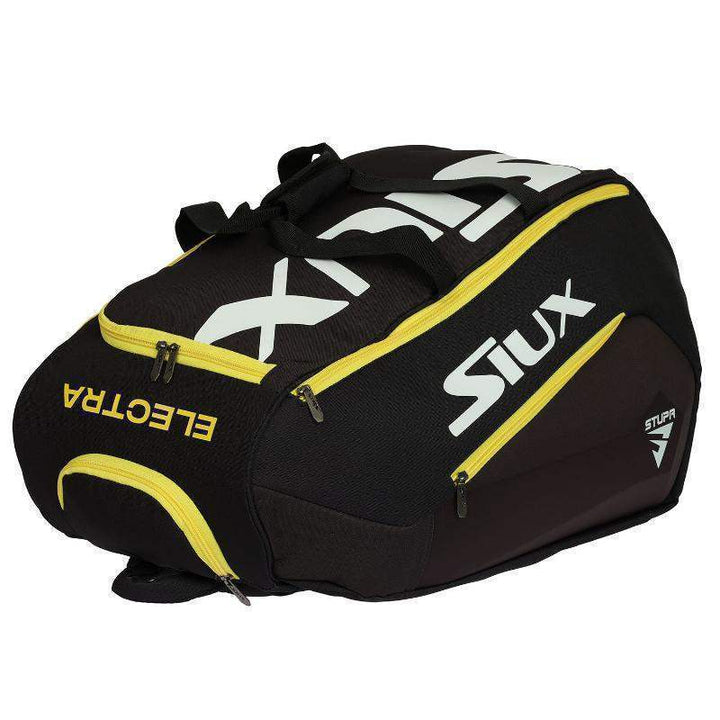 Saco Padel Siux Stupa Electra Preto Amarelo