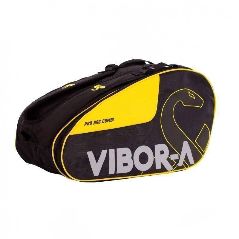 Saco Vibora Pro Bag Combi Padel preto amarelo