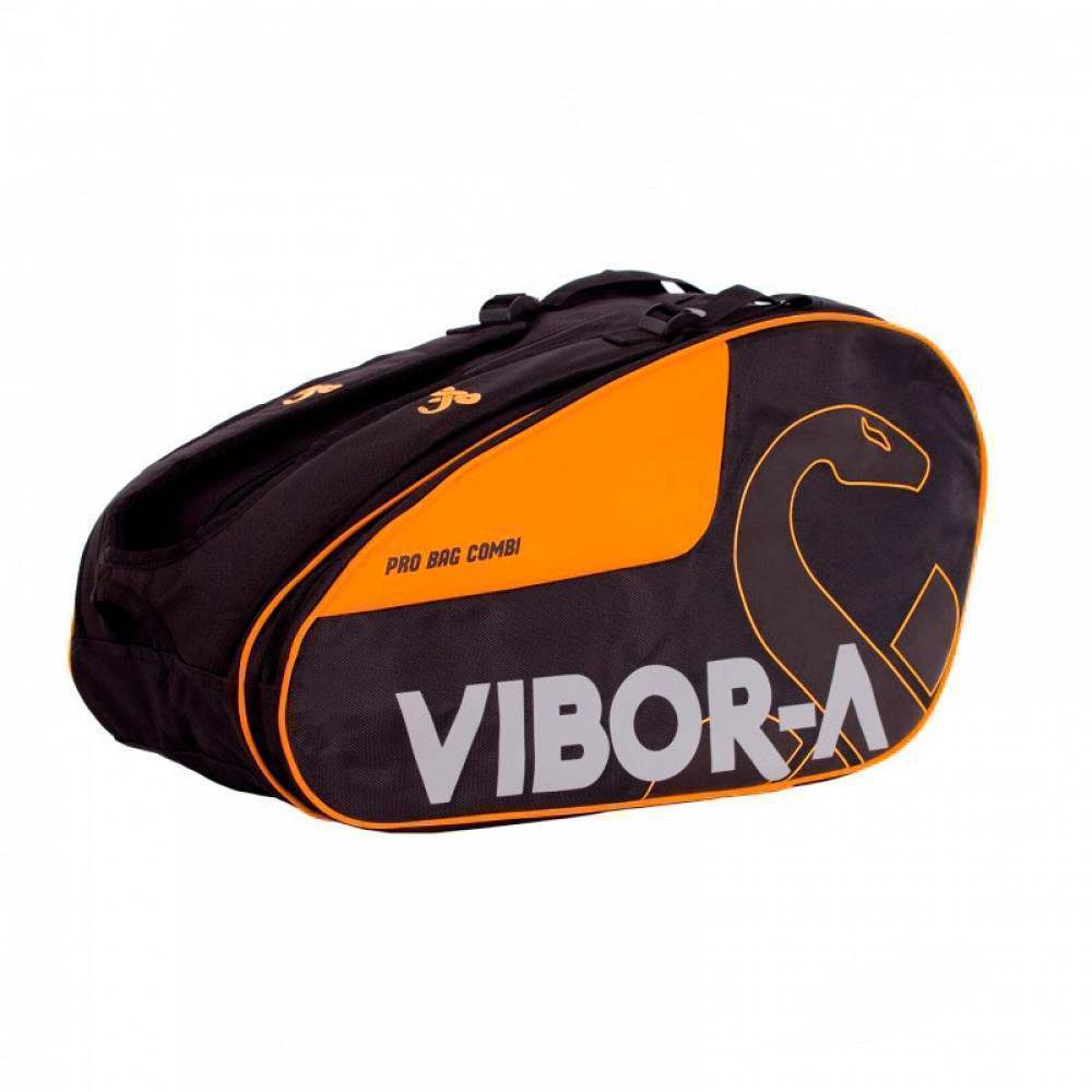 Paletero Vibora Pro Bag Combi Negro Naranja