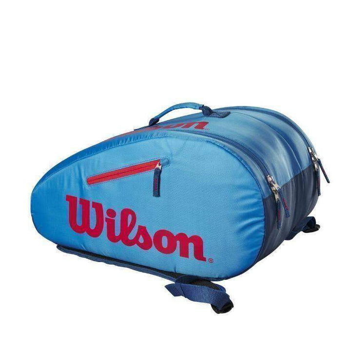 Saco Padel Júnior Wilson Azul Vermelho