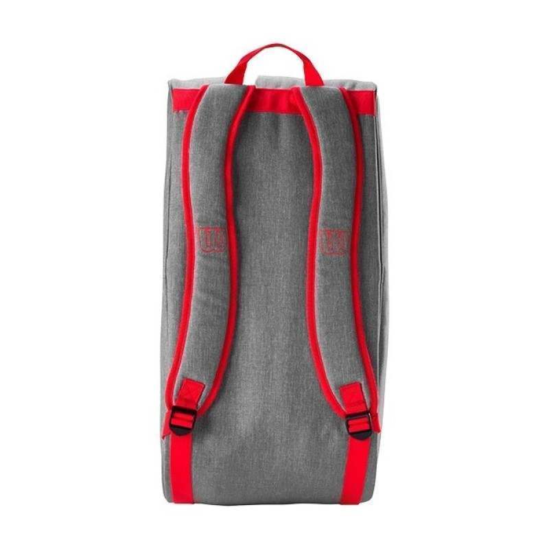 Wilson Team Gray Red Paddle Bag