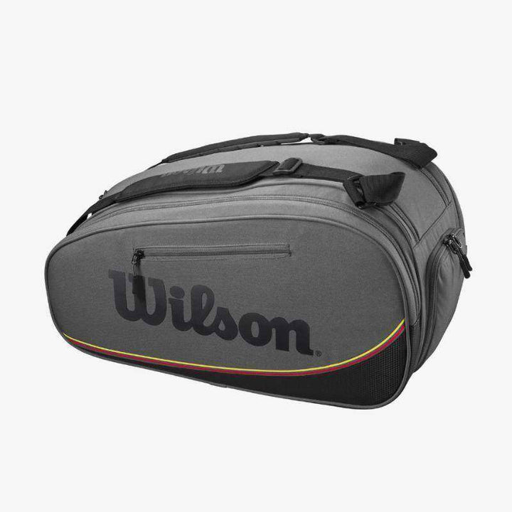 Wilson Tour Pro Staff Gray Black Paddle Bag