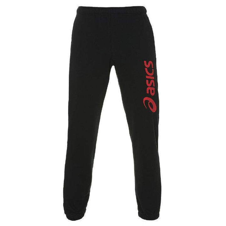 Calças Asics Performance Big Logo preto vermelho