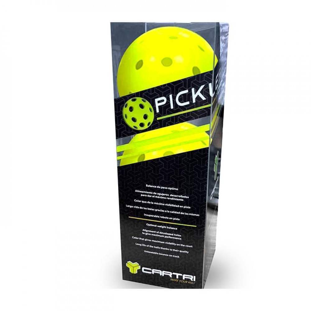 Cartri Pickleball Ball 3 Units