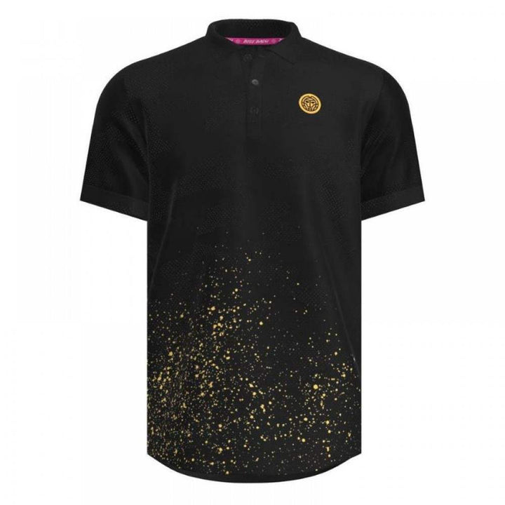 Polo Bidi Badu Paris Preto Dourado