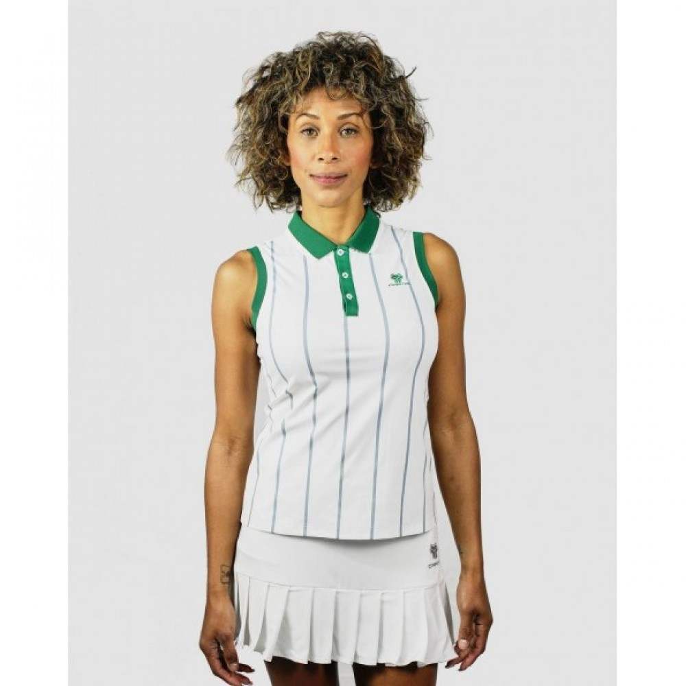 Cartri Bennu Polo White Green