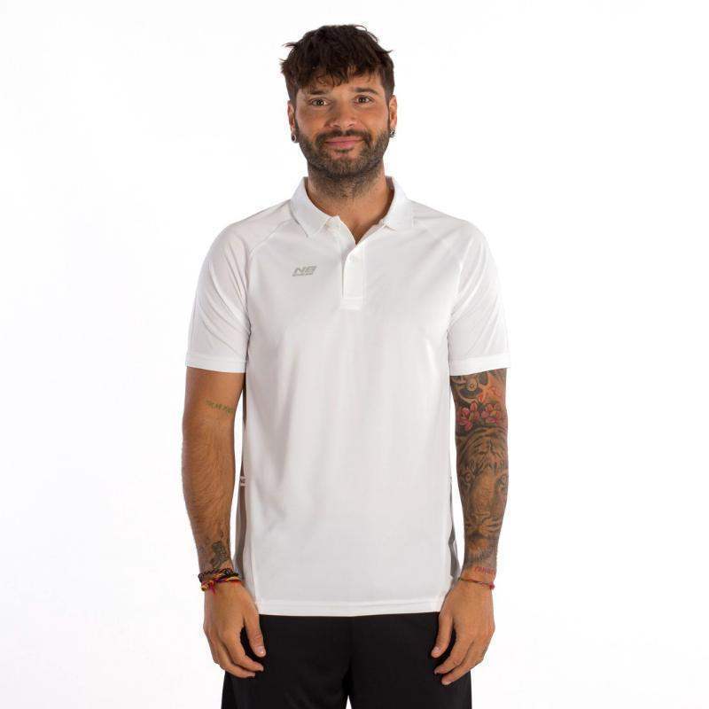 Enebe Strauss White Polo