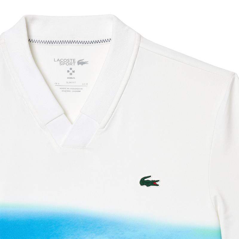 Polo Lacoste Daniil Medvedev Regular Blanco