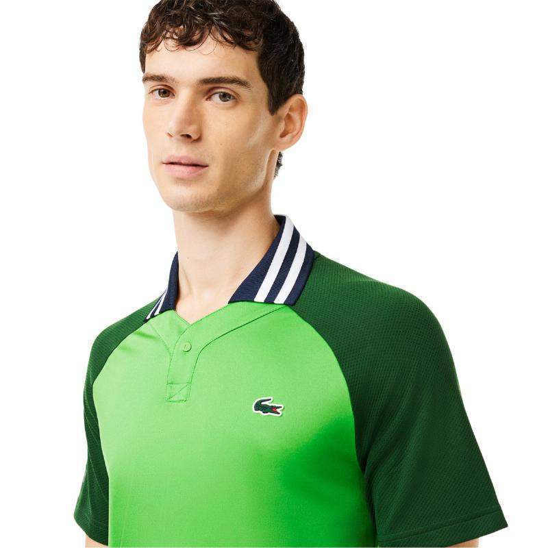 Lacoste Daniil Medvedev Green Polo