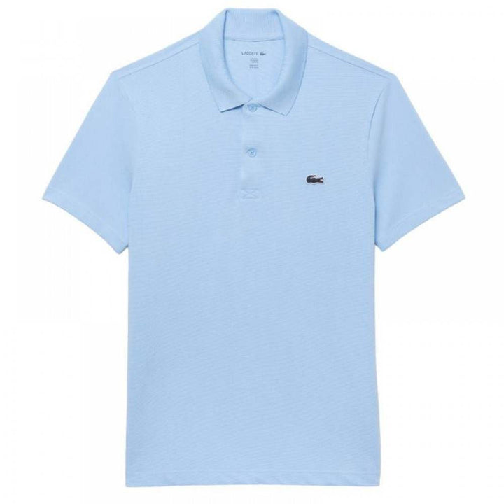 Lacoste Polo Regular Fit Algodão Azul Pastel