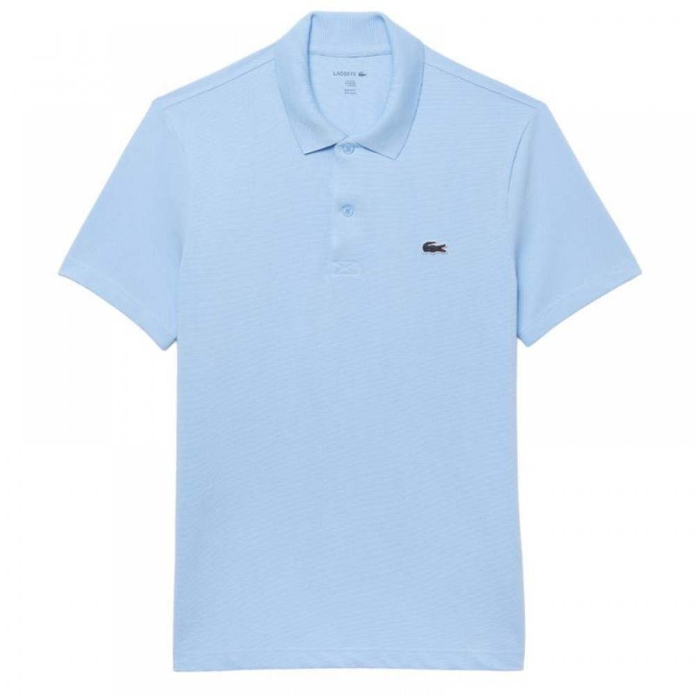 Polo Lacoste Regular Fit Algodon Azul Pastel