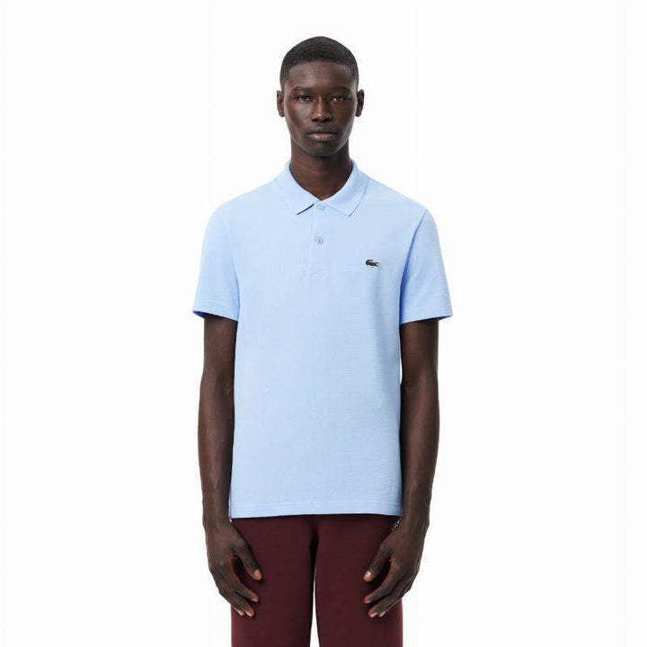 Polo Lacoste Regular Fit Algodon Azul Pastel