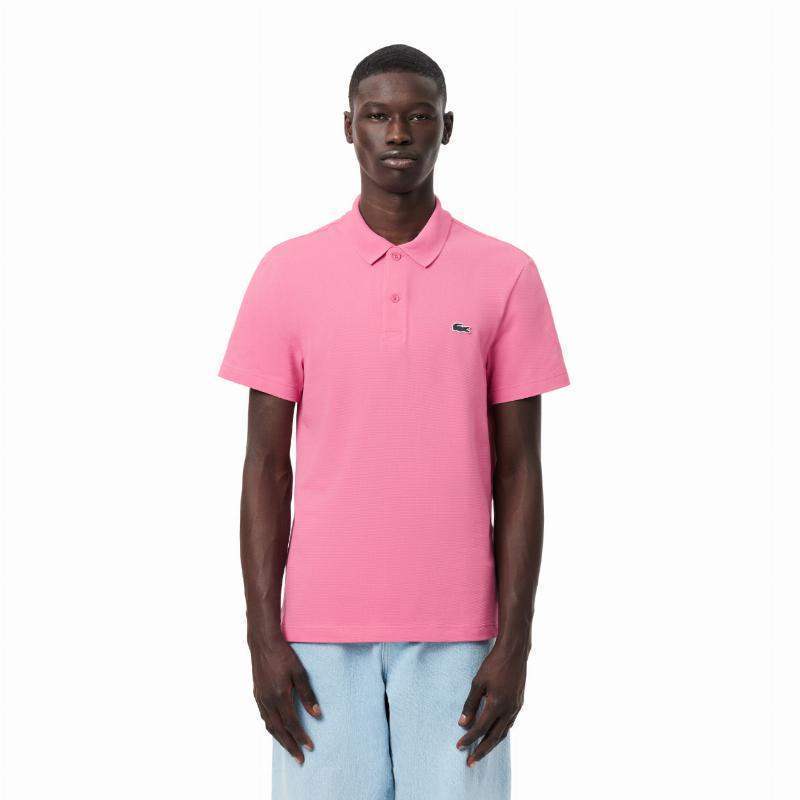 Polo Lacoste Regular Fit Algodon Rosa