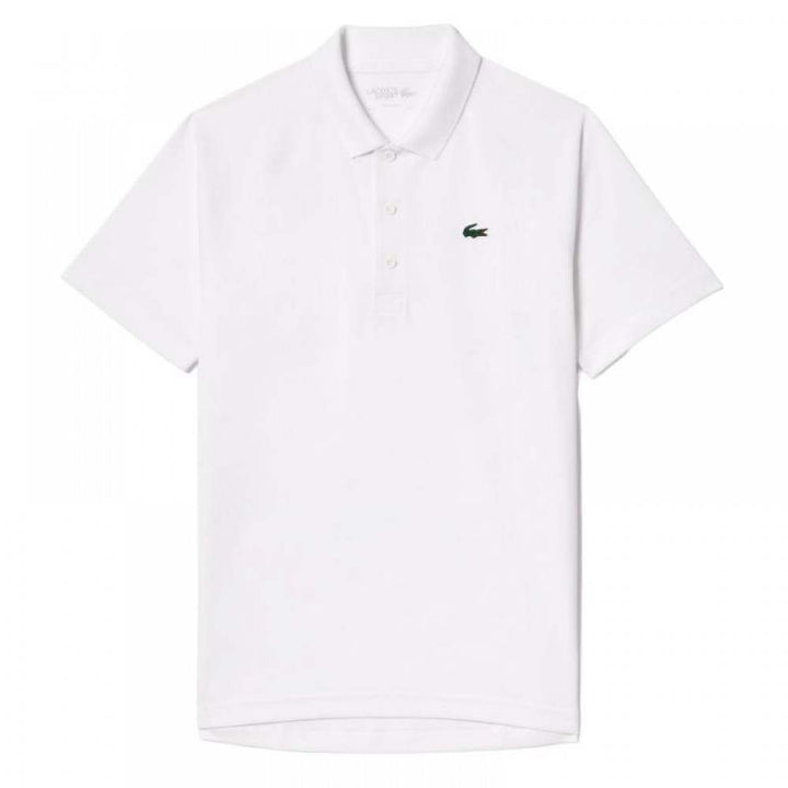 Polo Lacoste Sport Branco Verde